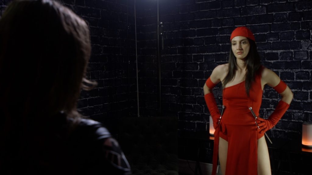 BLACK WIDOW VS ELEKTRA